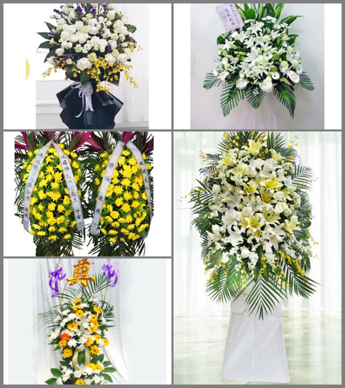 福建宁德霞浦县松港街道白事花篮预定